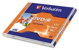 Verbatim DVD-R nyomtatható írható DVD lemez 4.7GB 16x normál tokos 
