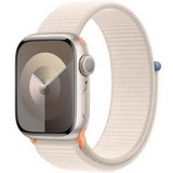 Apple Watch S9 GPS + Cellular 41mm csillagfény alumínium tokos csillagfény sportpántos okosóra 