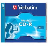Verbatim CD-R írható CD lemez  700MB 16x normál tokos 