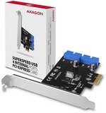 Axagon PCEU-034VL PCI-E 4x belső USB3.0 bővítőkártya 