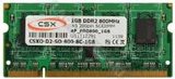 CSX 1GB DDR2 800MHz laptop RAM memória 