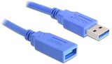 Delock USB kábel 1m kék 