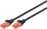 Digitus 10m U/UTP patch kábel Cat6 piros 