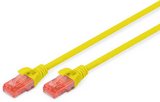 Digitus 10m U/UTP patch kábel Cat6 sárga 
