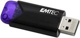 Emtec 128GB B110 Click Easy USB 3.2 fekete-lila pendrive 