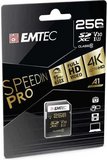 Emtec SpeedIN Pro 256GB SDXC Class 10 UHS-I/U3/V30 memóriakártya 
