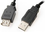 Equip USB hosszabbító kábel 1,8m fekete 