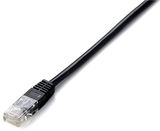 Equip 50cm UTP patch kábel Cat6 fekete 