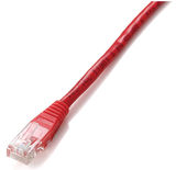 Equip 5m UTP patch kábel Cat5e piros 