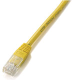 Equip 50cm UTP patch kábel Cat6 sárga 