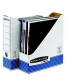 Fellowes Bankers Box System karton iratpapucs 80mm kék (10db) 