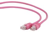 Cablexpert 5m UTP patch kábel Cat5e rózsaszín 