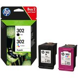HP 302 X4D37AE színes és fekete eredeti tintapatron 