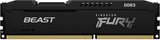 Kingston FURY Beast Black 8GB DDR3 1600MHz CL10 RAM memória 