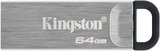 Kingston DataTraveler Kyson 64GB USB 3.1 ezüst pendrive 