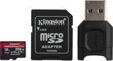 Kingston Canvas React Plus 256GB SDXC C10 V90 UHS-II memóriakártya SD adapter és kártyaolvasó 