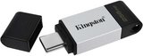 Kingston DataTraveler 80 256GB USB3.1 Type-C fekete-ezüst pendrive 