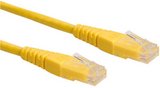 Roline 3m UTP patch kábel Cat5e sárga 
