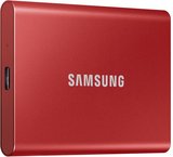 Samsung T7 2TB USB3.2 külső SSD meghajtó piros 