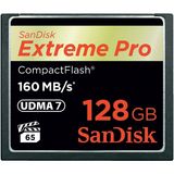 Sandisk 128GB Extreme Pro Compact Flash memóriakártya 