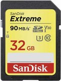 Sandisk Extreme 32GB SDHC UHS-I C10 V30 memóriakártya 