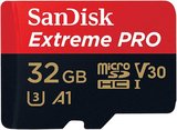 Sandisk Extreme Pro 32GB microSDHC Class 10 UHS-I memóriakártya SD adapterrel 
