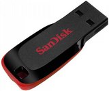 Sandisk Cruzer Blade 128GB fekete-piros pendrive 