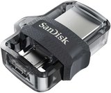 Sandisk Dual Drive(USB és microUSB) 32GB USB3.0 fekete-ezüst pendrive 