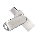 Sandisk Dual Drive Luxe 128GB USB3.1/ USB3.1 Type-C ezüst pendrive 
