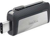 Sandisk Ultra 32GB USB 3.1 A, USB 3.1 C pendrive fekete-ezüst 