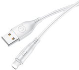 USAMS USB - Lightning kábel 1m fehér 