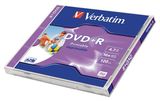 Verbatim DVD+R nyomtatható írható DVD lemez 4,7GB 16x normál tokos 