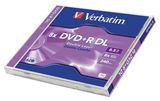 Verbatim DVD+R DL írható kétrétegű DVD lemez 8.5GB normál tokos 