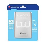 Verbatim 1TB Store n Go USB3.0 külső merevlemez ezüst 