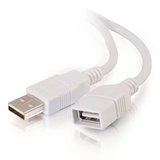 Wiretek USB2.0 - USB2.0 hosszabbító kábel fekete 