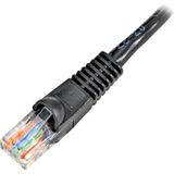 Wiretek 3m UTP patch kábel Cat5e fekete  