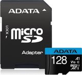 Adata Premier 128GB micro SDXC Class 10 U1 UHS-I V10 A1 memóriakártya SD adapterrel 