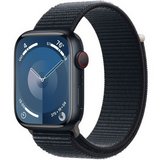 Apple Watch S9 GPS 45mm fekete alumínium tokos fekete sportpántos okosóra 