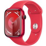 Apple Watch S9 GPS + Cellular 45mm piros alumínium tokos piros sportszíjas (S/M) okosóra 
