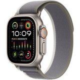 Apple Watch Ultra 2 GPS + Cellular 49mm titán tok, zöld-szürke terep pántos (S/M) okosóra 