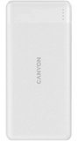 Canyon 10000 mAh CNE-CPB1009W hordozható külső akku fehér(lightning) 