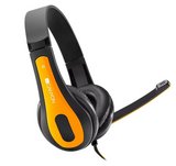 Canyon CNS-CHSC1BY vezetékes mikrofonos headset sárga 