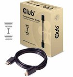 Club3D HDMI - HDMI2.1 4K120Hz - 8K60Hz kábel 1,5m fekete 