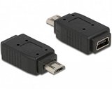 Delock 65063 micro USB - mini USB átalakító adapter 
