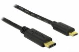 Delock 83602 USB-C - micro USB kábel 1m 