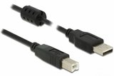 Delock 84899 USB 2.0-A > USB 2.0-B nyomtató kábel 5m 