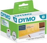 Dymo 36x89mm átlátszó műanyag etikett LW LabelWriter nyomtatókhoz 260db (99013) 