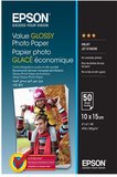 Epson Value Glossy fotópapír 10x15cm fényes tintasugaras 183 gr. 50 lap 