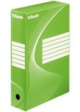 Esselte Boxycolor Standard karton archiváló doboz, A4, 80 mm, zöld 