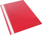 Esselte Vivida műanyag gyorslefűző A4 piros (25db) 